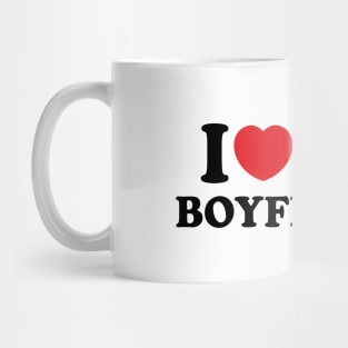 Y2K Funny Slogan I Love My Boyfriends Mug